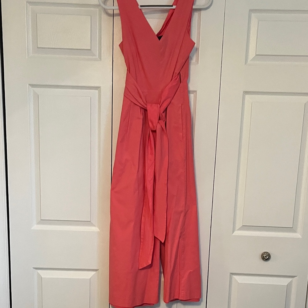 J. Crew Salmon Jumpsuit